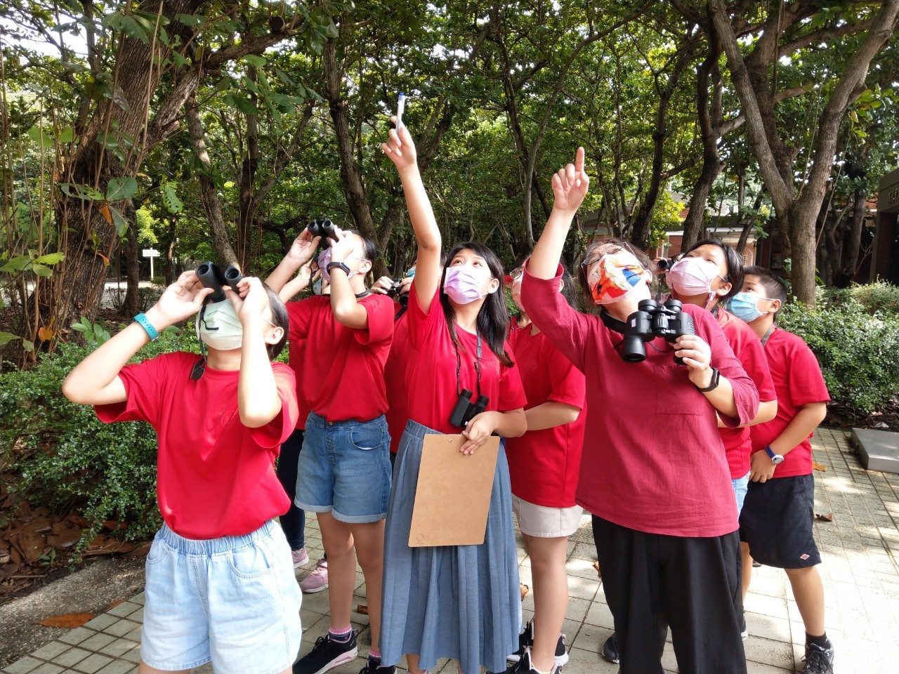 下坑國小-環境教育課程-認識飛羽朋友